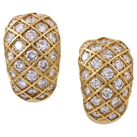 van cleef diamond earrings review